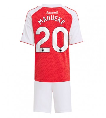 Arsenal Noni Madueke #20 Primera Equipación Niños 2025-26 Manga Corta (+ Pantalones cortos)